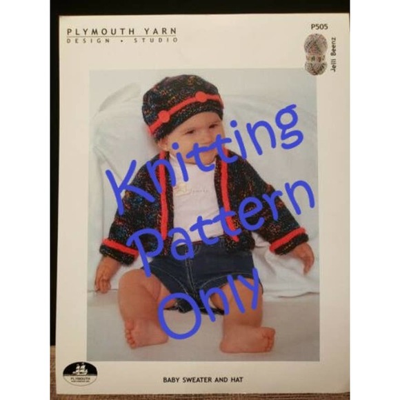 Plymouth Yarn Co Art New Plymouth Yarn Jelli Beenz Baby Sweater And
